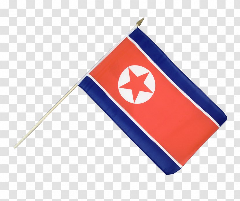 Flag Of North Korea Korean War South - Hand With Transparent PNG