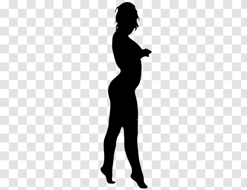 Woman Cartoon - Leg Standing Transparent PNG