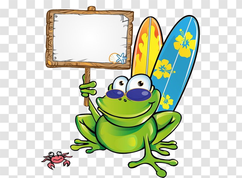 Frog Cartoon Royalty-free Illustration - Tree - A Transparent PNG