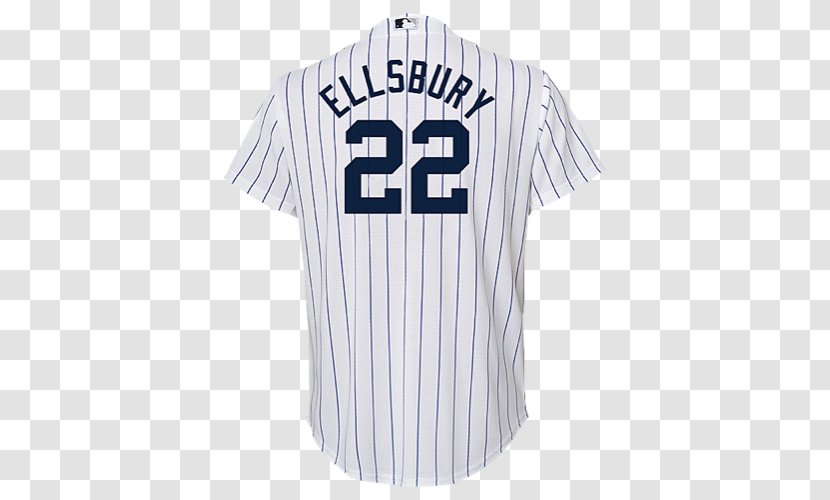 New York Yankees Baseball Uniform T-shirt Sports Fan Jersey MLB - Number - Tshirt Transparent PNG