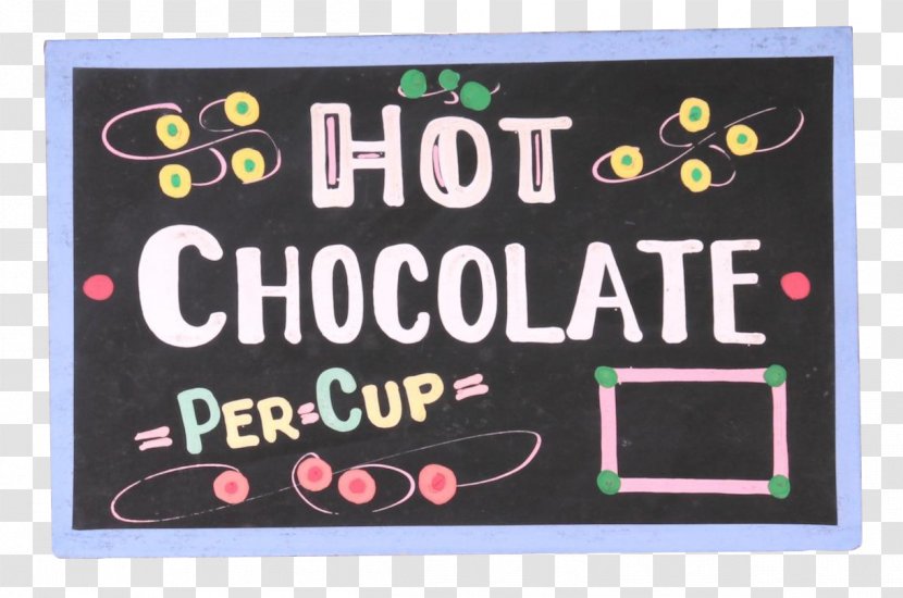 Brand Signage - Text - Hot Chocolate Sign Transparent PNG