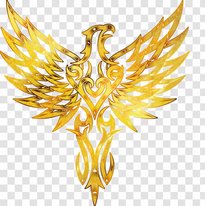 Wing Golden Eagle Flight - Yellow - Wings Fly High Transparent PNG