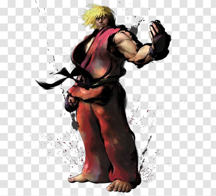 Street Fighter IV Ken Masters Ryu Vega Akuma - Gouken Transparent PNG