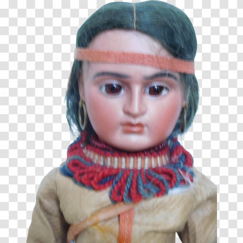Child Doll Neck Facebook - Head - Indianer Transparent PNG