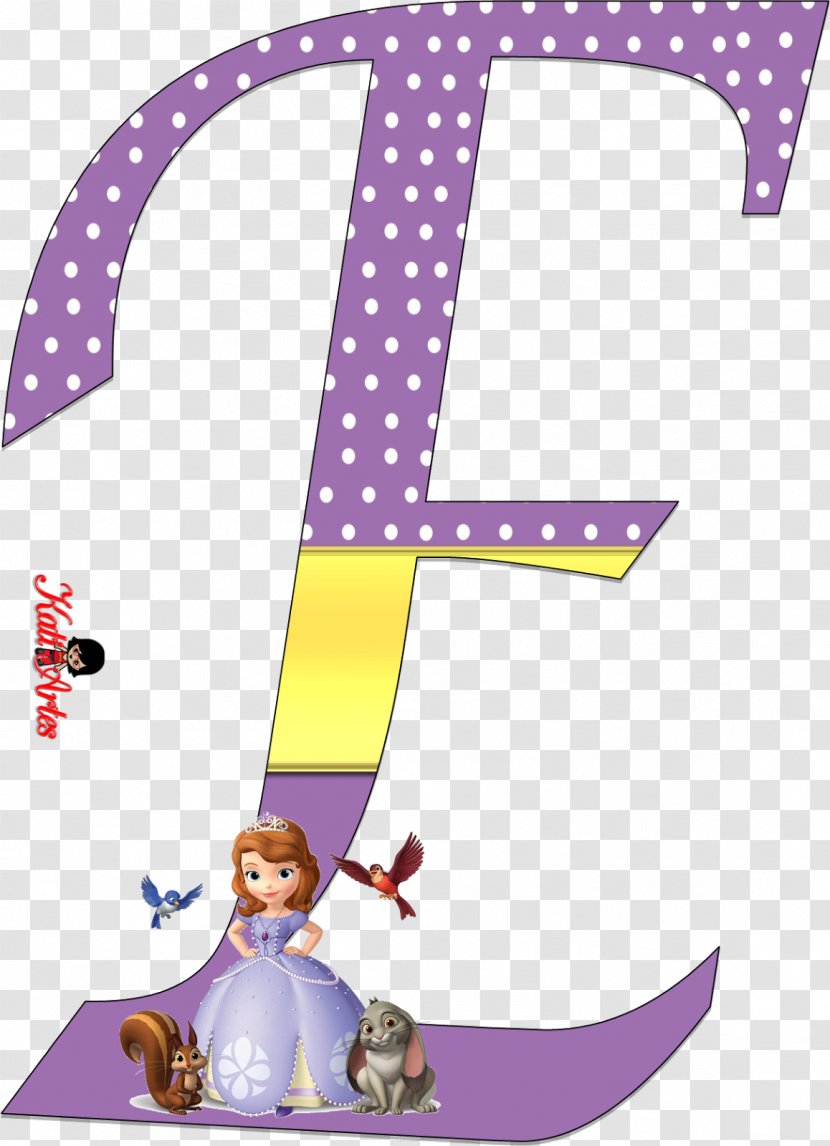 Greek Alphabet Letter Birthday Clip Art - Disney Junior - Sofia Transparent PNG