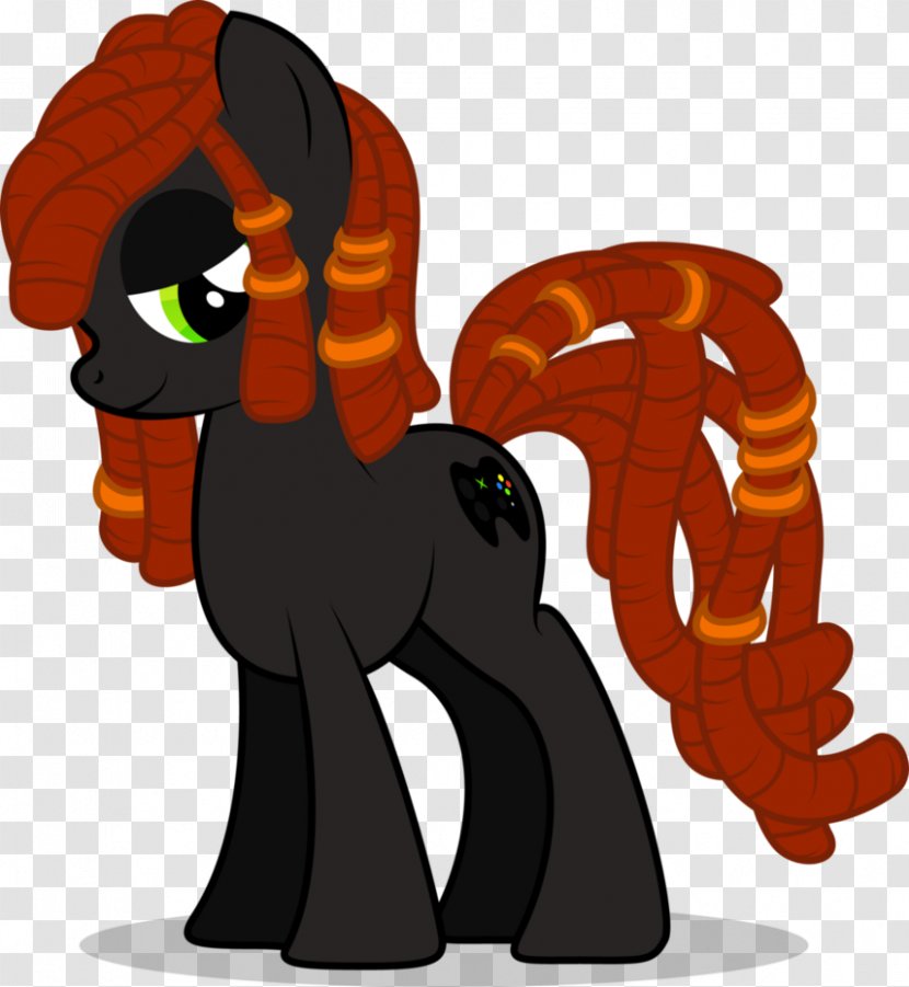 My Little Pony Horse Rainbow Dash Dreadlocks - Cartoon - Post It Transparent PNG
