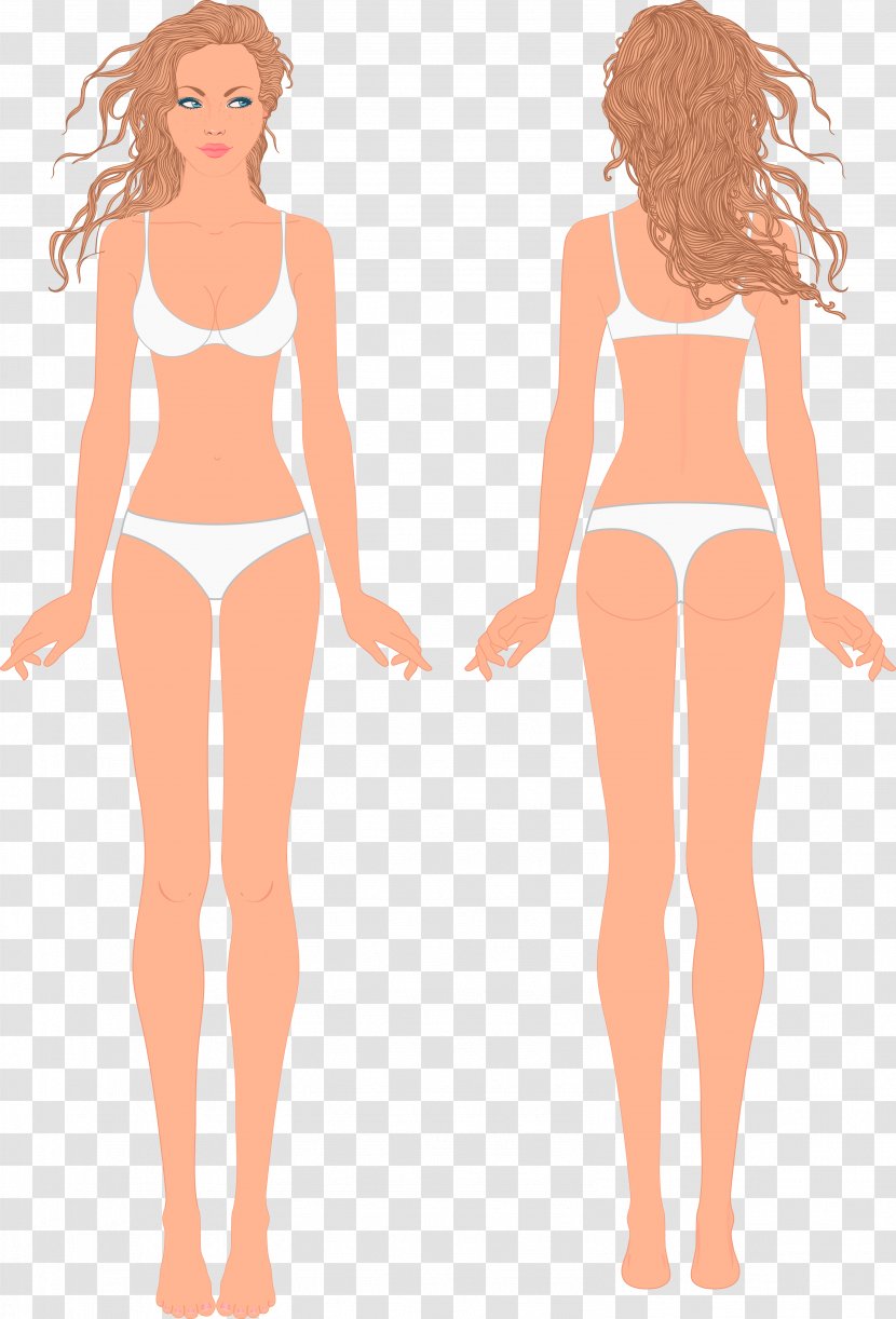Human Body Royalty-free Female Shape - Frame - Sequins Transparent PNG