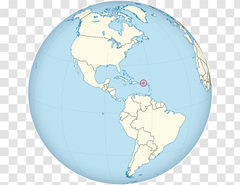 Globe Puerto Rico World Map Location - Virgin Islands Transparent PNG