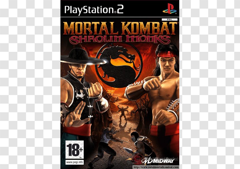 Mortal Kombat: Shaolin Monks PlayStation 2 Kombat X Kollection - Video Game Software Transparent PNG