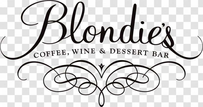 Blondie Breakfast Cafe Coffee Dessert Bar - Area - Black Transparent PNG