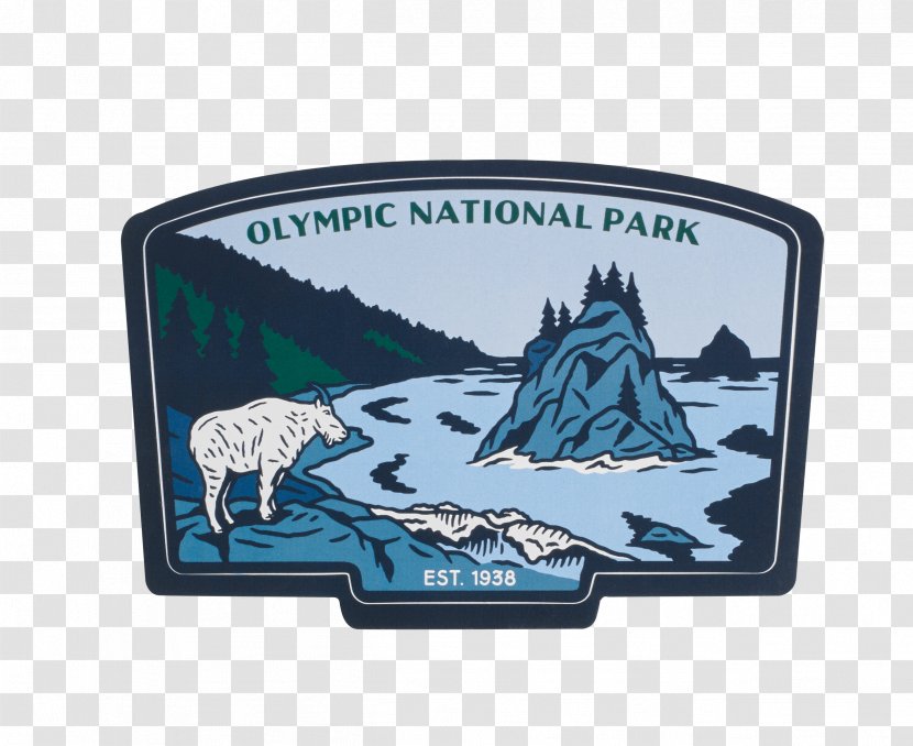 Olympic National Park Yosemite Embroidered Patch Embroidery - Big Bend - Material Transparent PNG