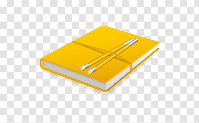 My Book Of Yellow - Computer Accessory - Modern Booklet Transparent PNG