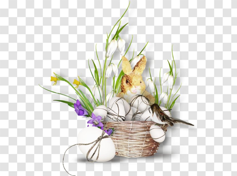 Easter Bunny Egg Clip Art - Flowerpot Transparent PNG