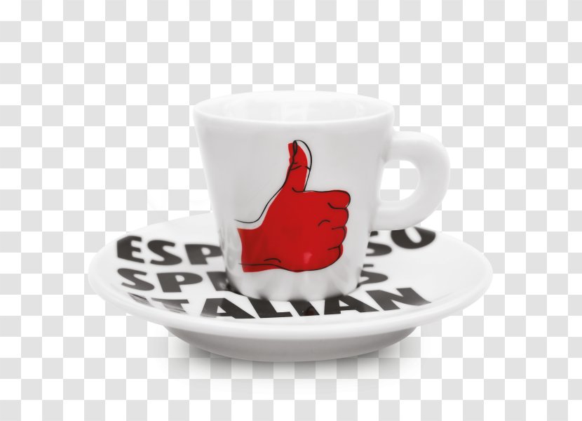 Coffee Cup Espresso Mug Saucer - ITALIAN COFFEE Transparent PNG