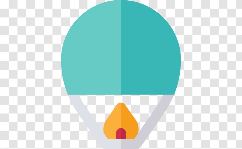 Teal Turquoise Circle - Sky Lantern Transparent PNG