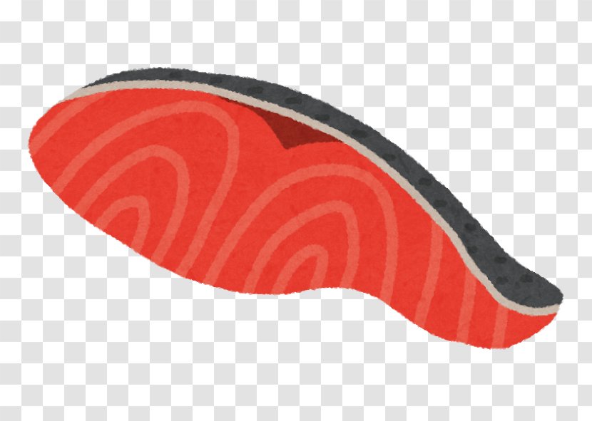 Illustration Sashimi Fish Food Chum Salmon - Orange - Dinosaur Transparent PNG