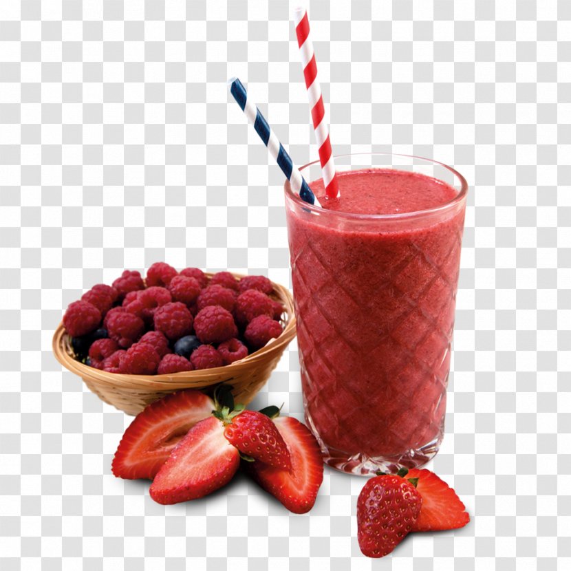 Strawberry Juice Smoothie Milkshake Health Shake Transparent PNG
