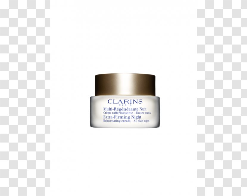 Anti-aging Cream Moisturizer Clarins Extra-Firming Night Rejuvenating Skin Care Transparent PNG