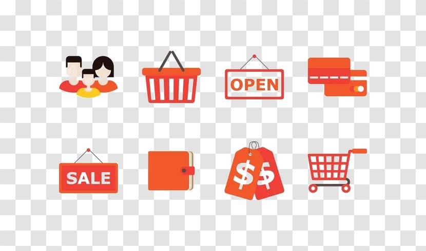 Shopping Cart Icon - Ecommerce - Consumers Sell Carts Transparent PNG