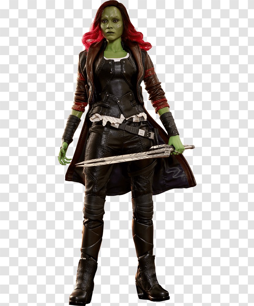 Zoe Saldana Gamora Guardians Of The Galaxy Vol. 2 Drax Destroyer Groot - Marvel Cinematic Universe - Toy Transparent PNG
