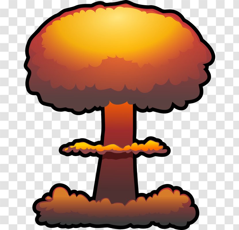 Nuclear Weapon Explosion Bomb Clip Art - Cartoon - Free Cloud Clipart Transparent PNG
