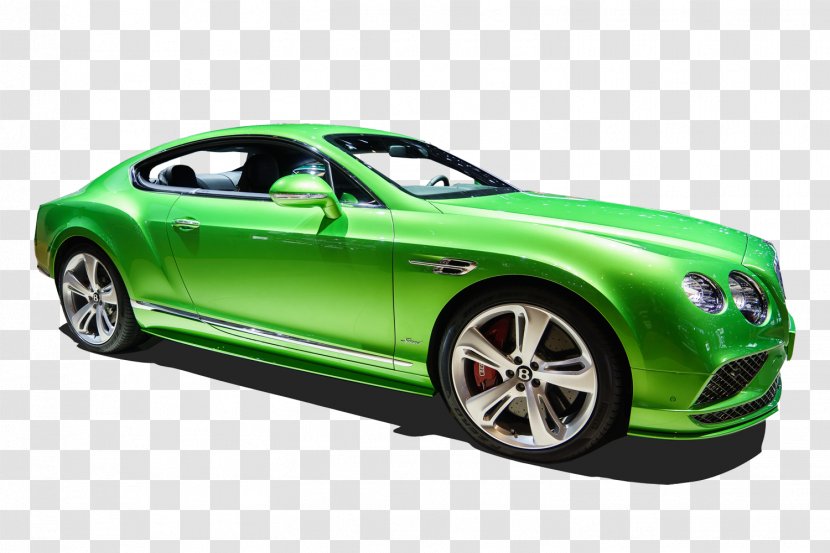 Bentley Continental GT Car - Plant Transparent PNG