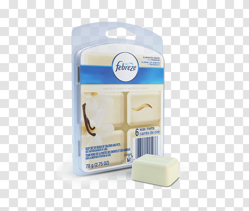 Wax Febreze Air Fresheners Material - Drizzle - Vanilla Cream Transparent PNG