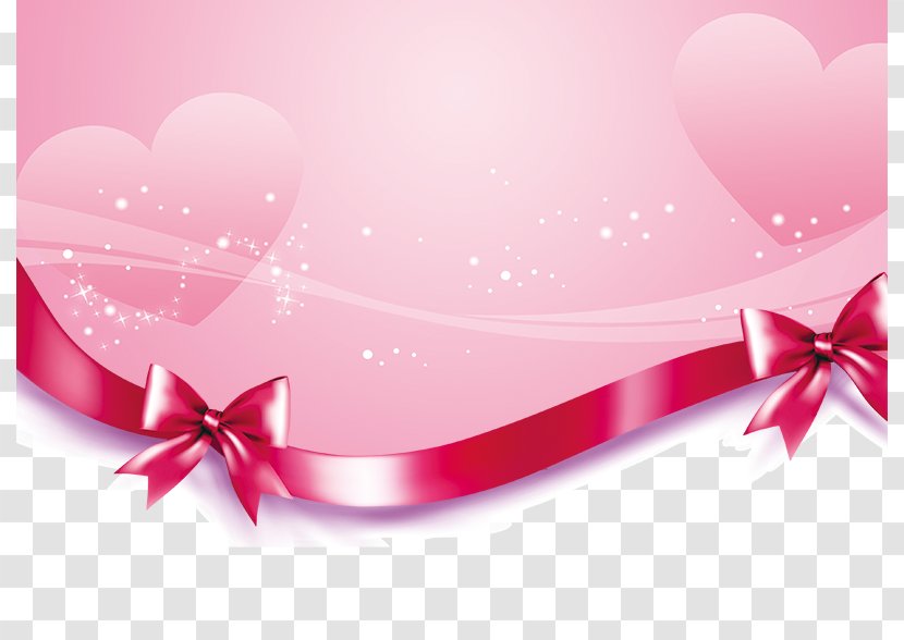 Zongzi Valentines Day Qixi Festival Poster - Ribbon Bow Transparent PNG