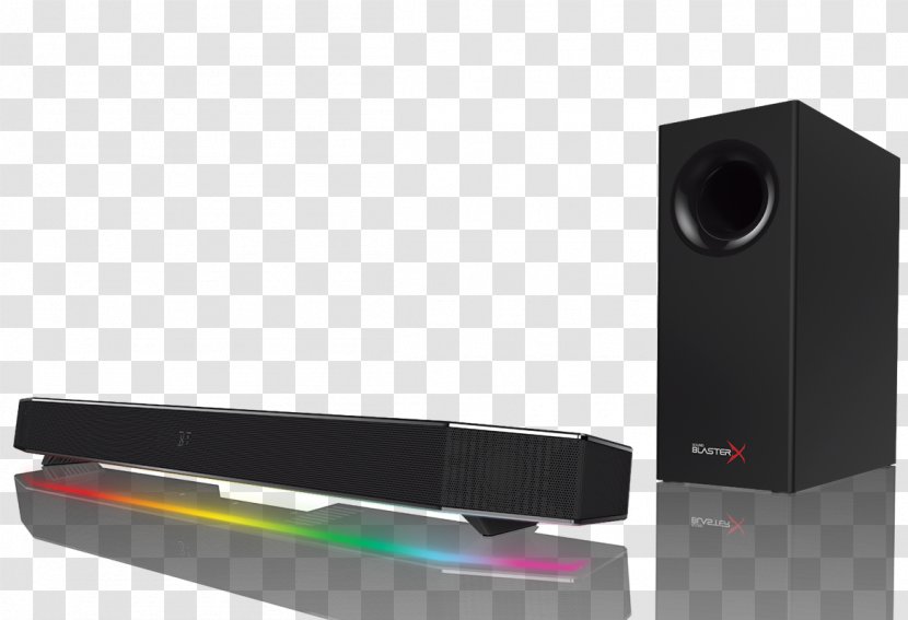 Soundbar Audio Loudspeaker Creative Technology - Sound Box Transparent PNG