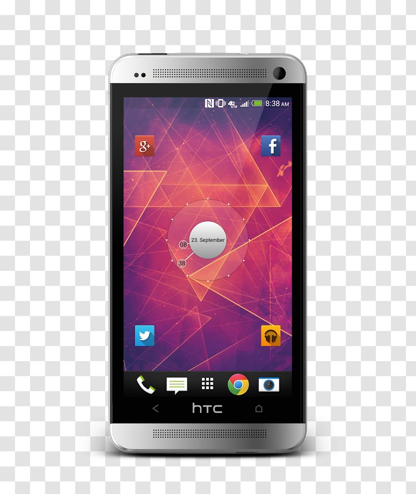 HTC One X Max (M8) M9 - Multimedia - Smartphone Transparent PNG