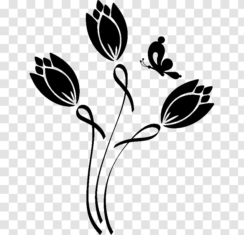 Sticker Flower Mural Clip Art - Tree - Sable Transparent PNG