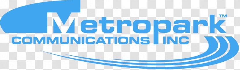 Logo Metropark Communications Brand SIP Trunking Organization - Blue Transparent PNG