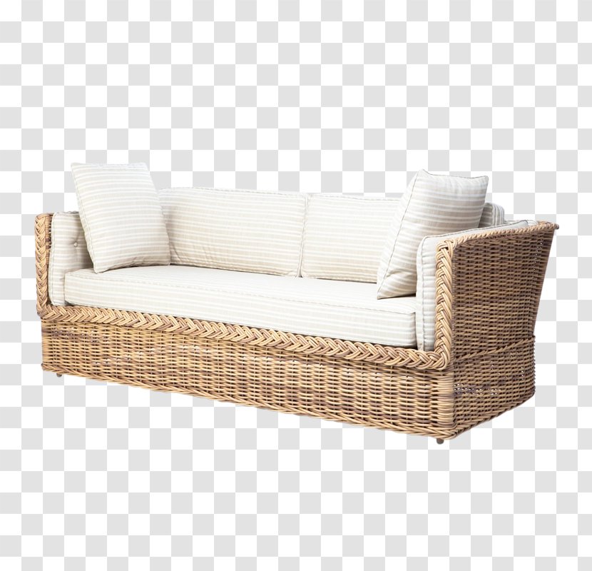 Daybed Couch Patio Furniture - Garden - Rattan Divider Transparent PNG
