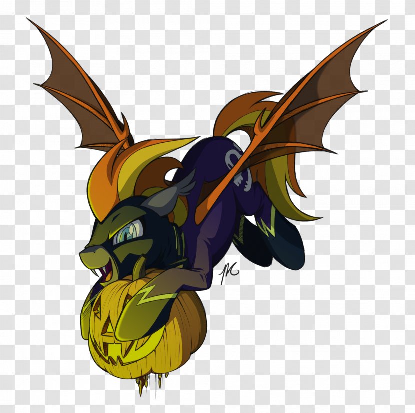 Dragon Insect Cartoon - Mythical Creature - Gliding Wing Transparent PNG