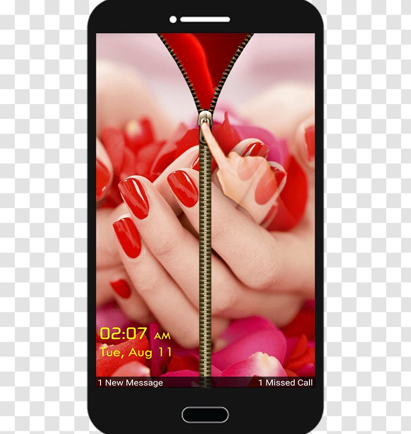 Mobile Phones Nail Art Glitter Polish Desktop Wallpaper - Flowering Plant Transparent PNG