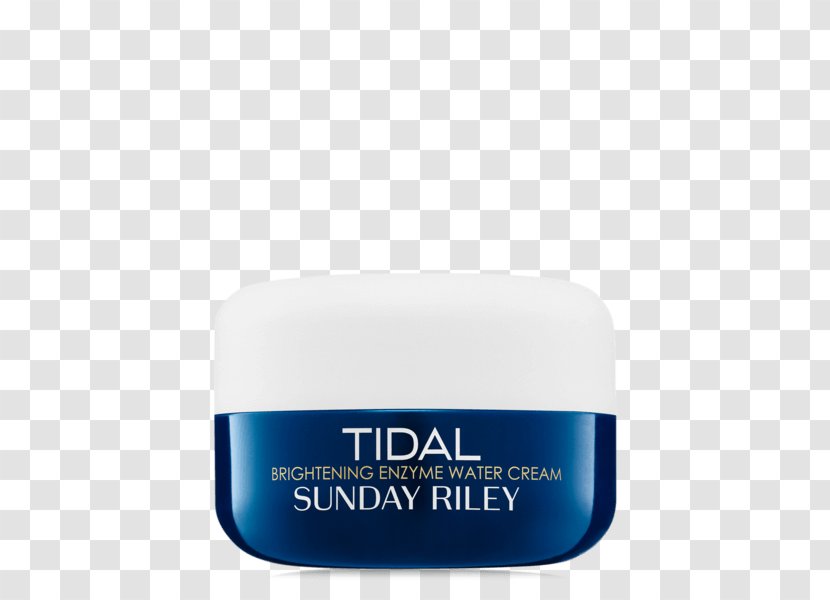 SUNDAY RILEY Tidal Brightening Enzyme Water Cream Moisturizer Anti-aging Fresh Lotus Youth Preserve Face - Ferragamo Belt Transparent PNG