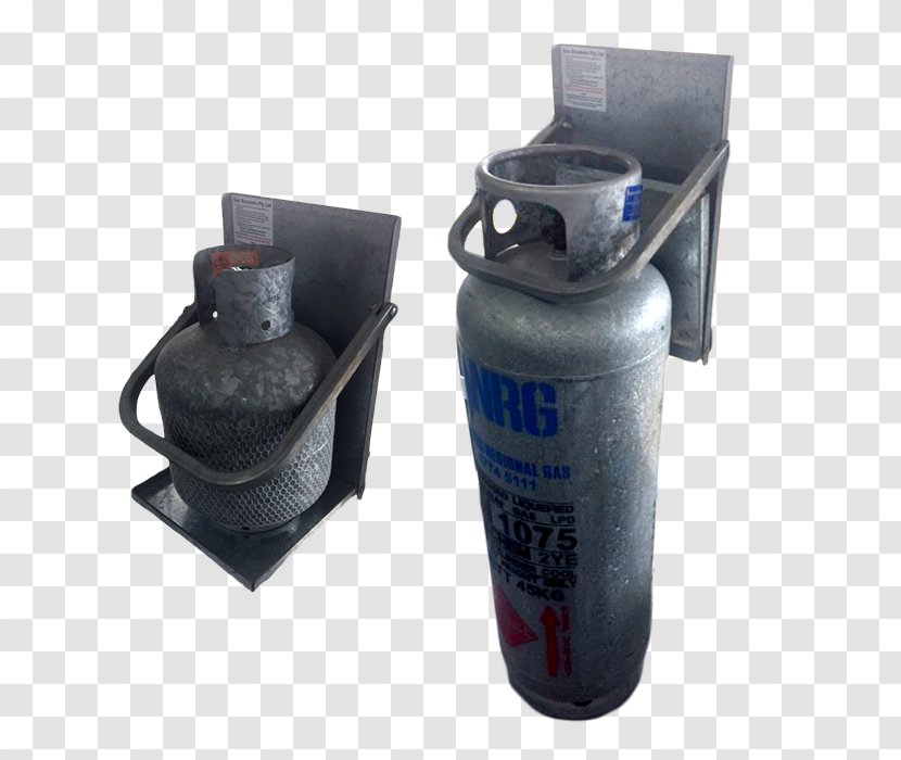 Gas Cylinder Bracket Bottle - Wall - Horizontal Plane Transparent PNG