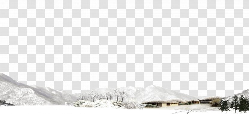 Black And White Area Pattern - Monochrome - Snow Transparent PNG