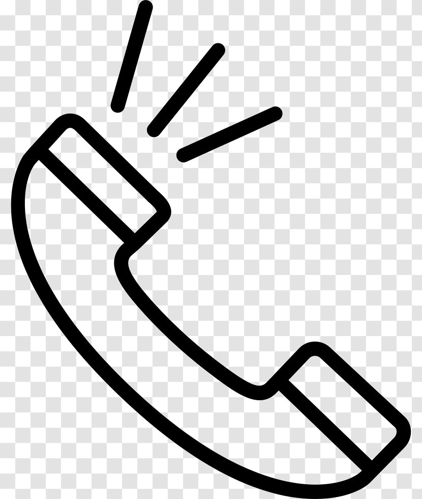 Telephone Call - Line Art - Fill Icon Transparent PNG