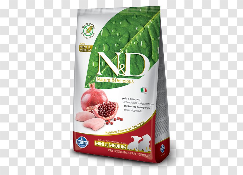 Chicken As Food Dog Farmina N&D Grain Free Puppy Mini & Medium And Pomegranate - Natural Foods Transparent PNG