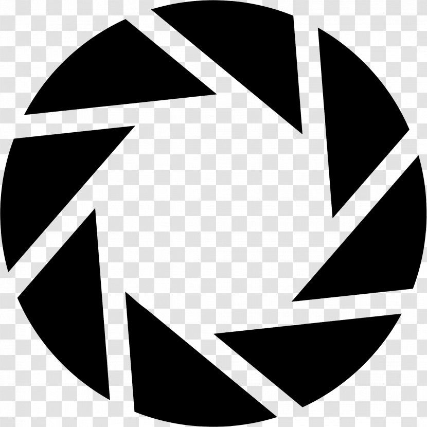 Portal 2 Aperture Sticker Decal - Lucky Symbols Transparent PNG
