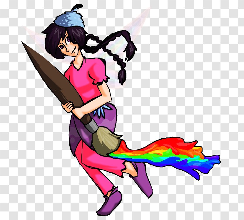 Cartoon Legendary Creature Clip Art - Hand Painted Rainbow Transparent PNG