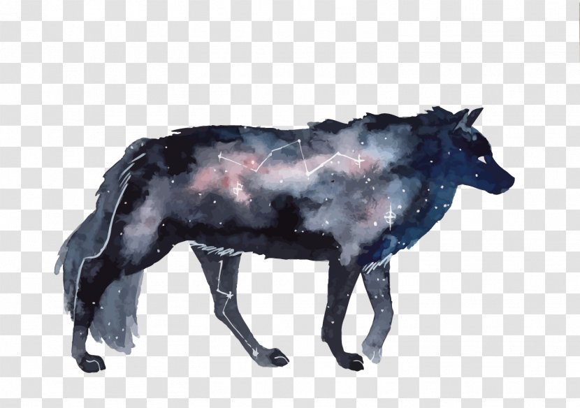 Gray Wolf DeviantArt - Horse Like Mammal - Vector Star Wars Transparent PNG