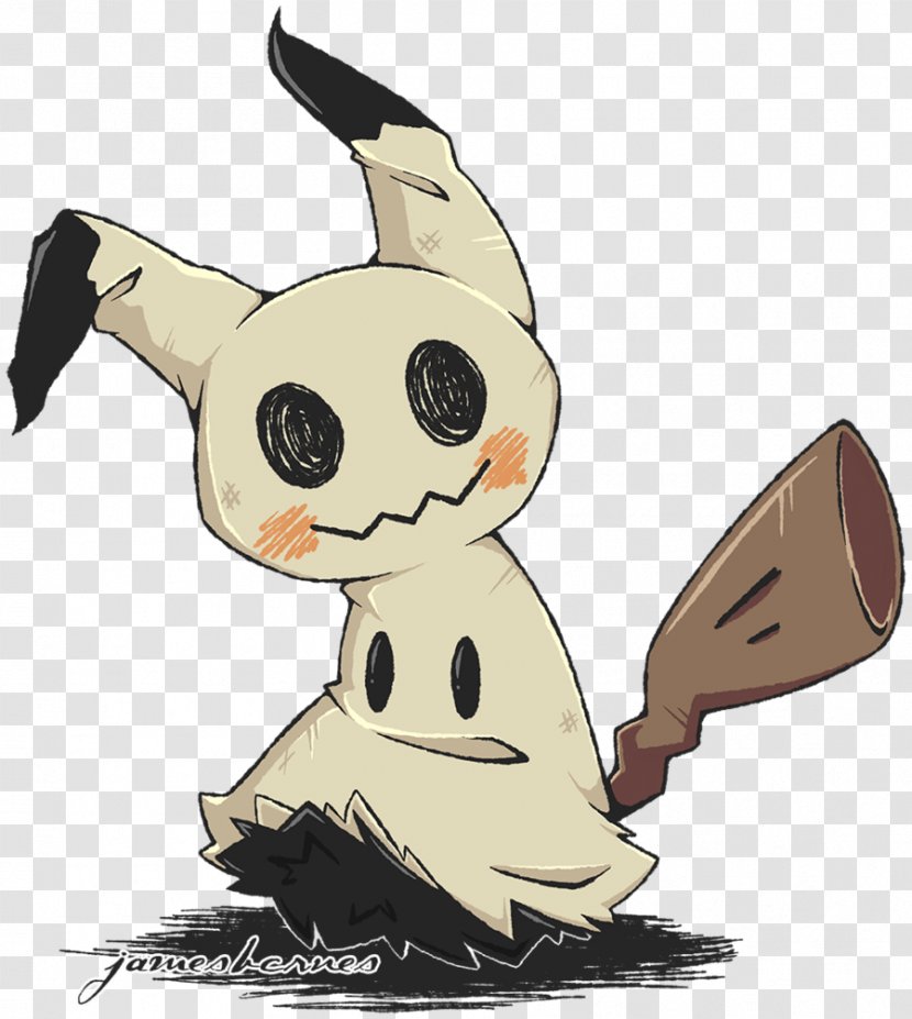 Pokémon Sun And Moon Mimikyu Pikachu Game Freak - Fictional Character Transparent PNG