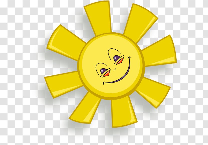 Clip Art - Symbol - Sun Smile Transparent PNG