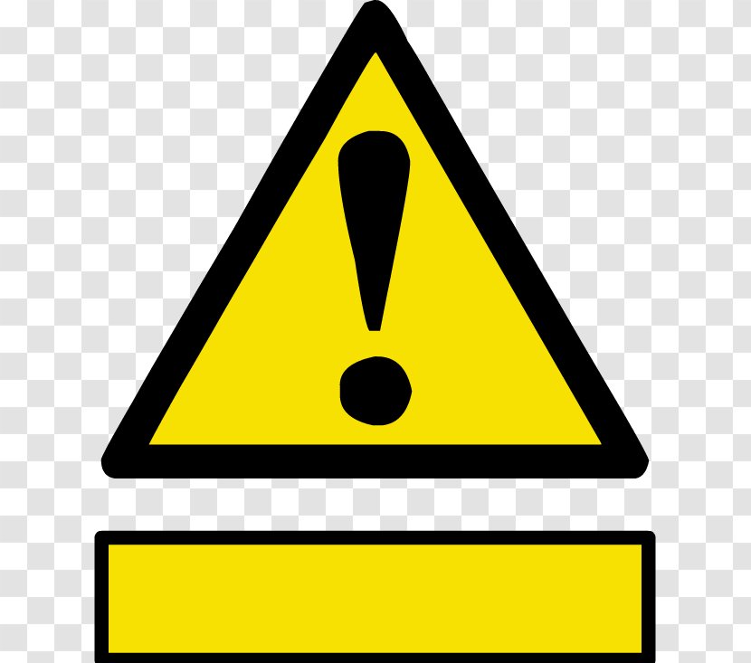Occupational Safety And Health Hazard Symbol Warning Sign - Area - Signs Transparent PNG