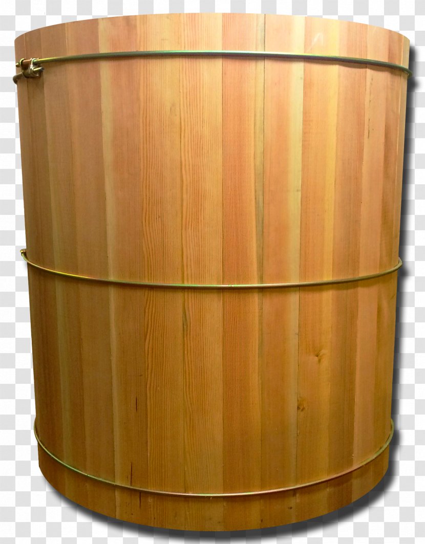 Rain Barrel Drum Wood Stain - Cylinder Transparent PNG
