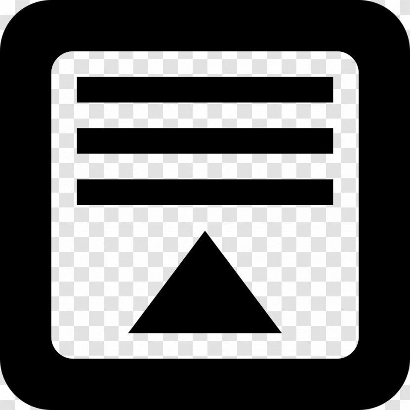 Menu Icon - Text - Symbol Transparent PNG