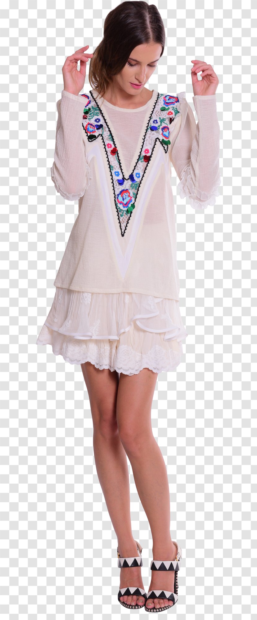 Clothing Child Model Costume - Tree - White Gauze Transparent PNG