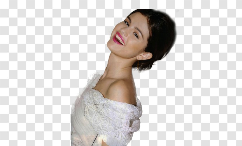 Selena Gomez Model Black Hair Celebrity - Cartoon Transparent PNG